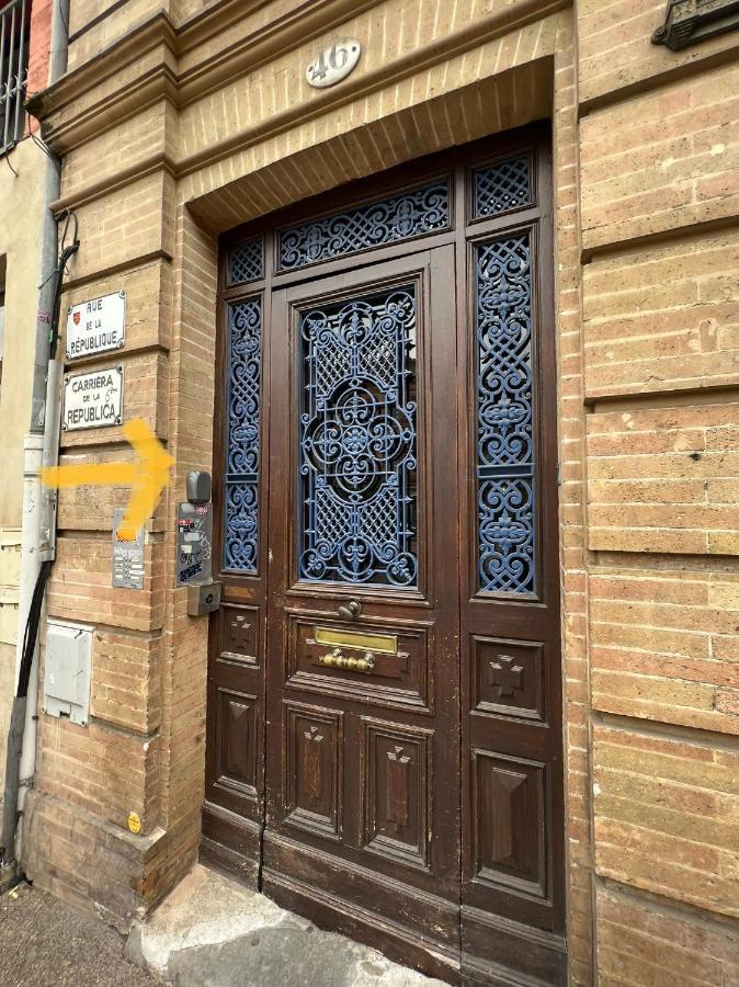 Toulouse : Studio Equipe Au Coeur De St-Cyprien Exterior foto